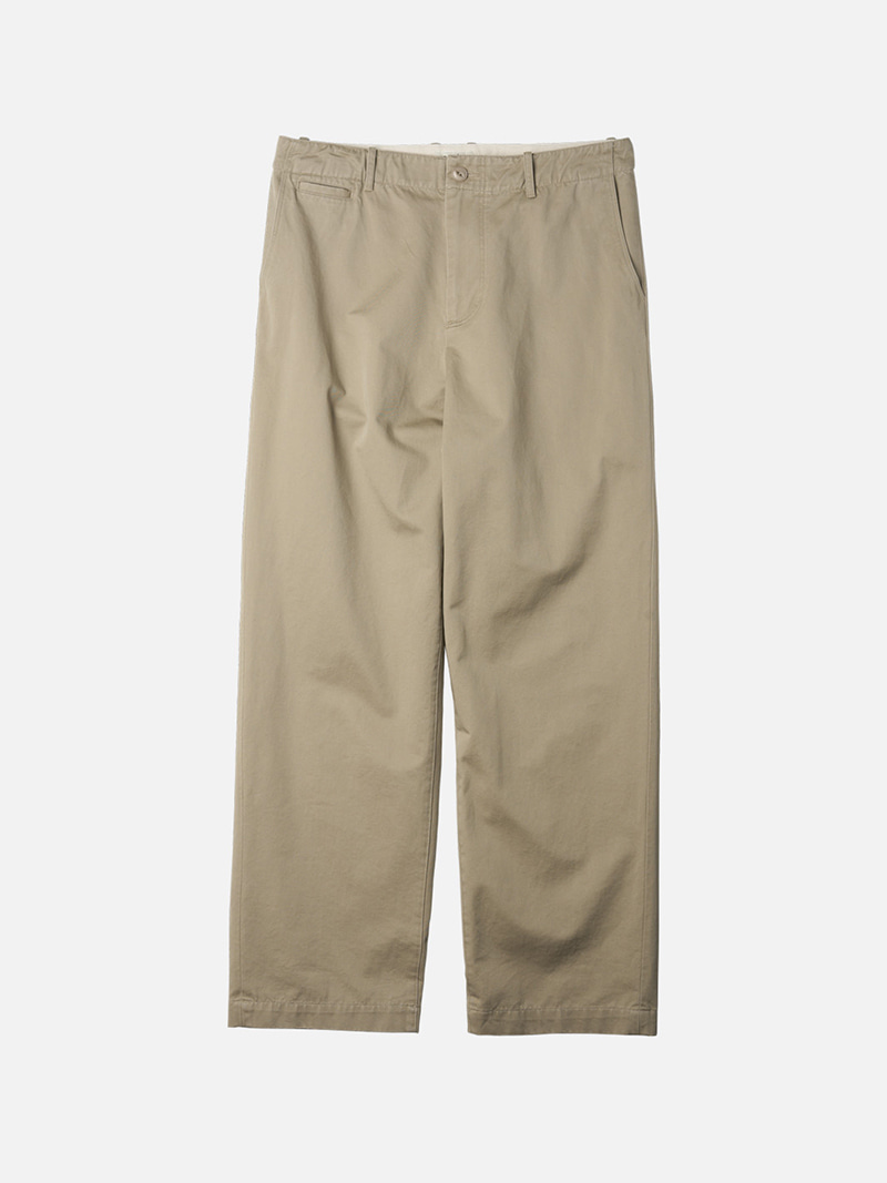 러프사이드_ 24SS Regular Chino Pants [Khaki Beige]