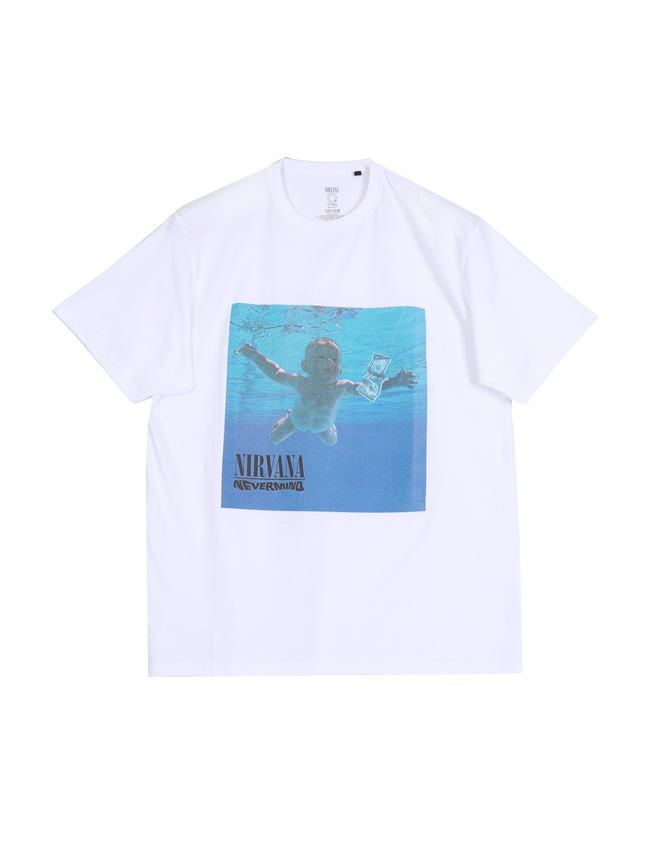 블리치아트_ Nirvana Nevermind Album T-Shirt [WHITE]